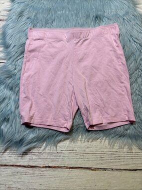 LOFT Sleep Pastel Pink Bike Shorts sz M